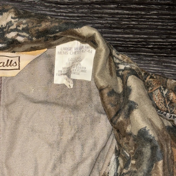Walls Forest Camo Vintage 90s Full Length Coveralls Jumpsuit. Great condition. - Picture 4 of 5